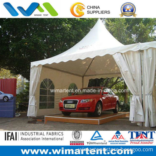 3mx3m White Aluminum PVC Pagoda Tent for Car Exhibition